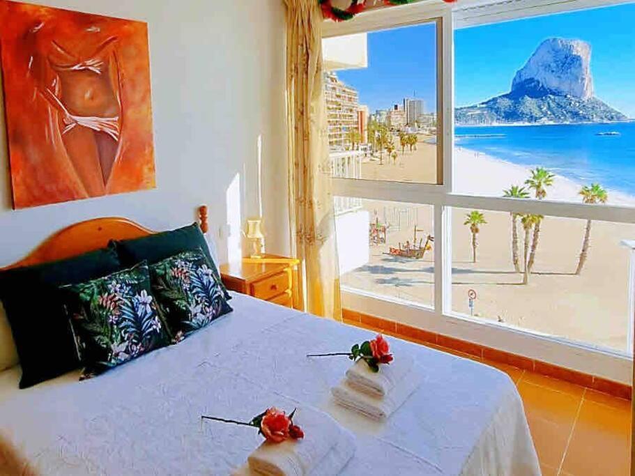 Calpe - Super Primera Linea De Playa - 3 Dormitorios Exterior foto